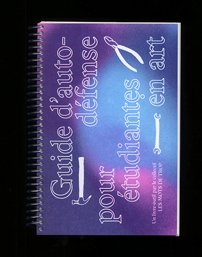 Scan de la couverture du guide d'auto-défense